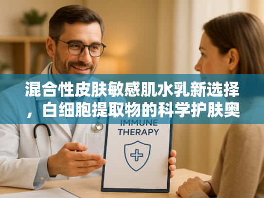 混合性皮肤敏感肌水乳新选择，白细胞提取物的科学护肤奥秘