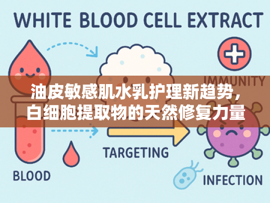油皮敏感肌水乳护理新趋势，白细胞提取物的天然修复力量