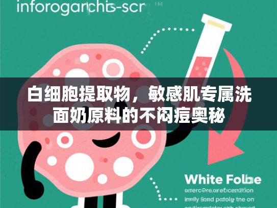 白细胞提取物，敏感肌专属洗面奶原料的不闷痘奥秘