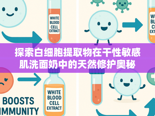 探索白细胞提取物在干性敏感肌洗面奶中的天然修护奥秘