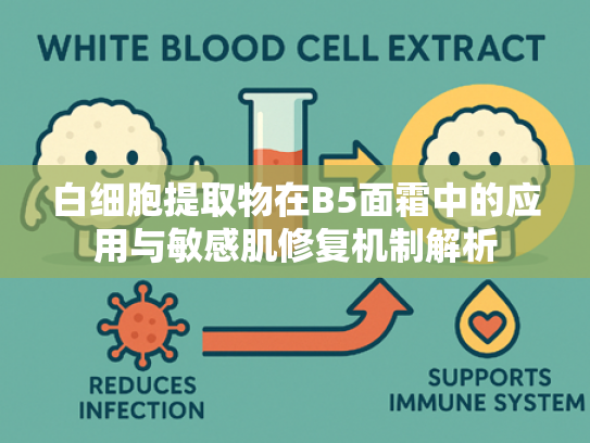 白细胞提取物在B5面霜中的应用与敏感肌修复机制解析