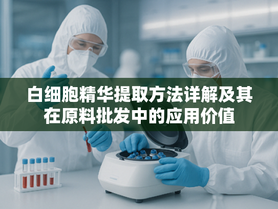 白细胞精华提取方法详解及其在原料批发中的应用价值