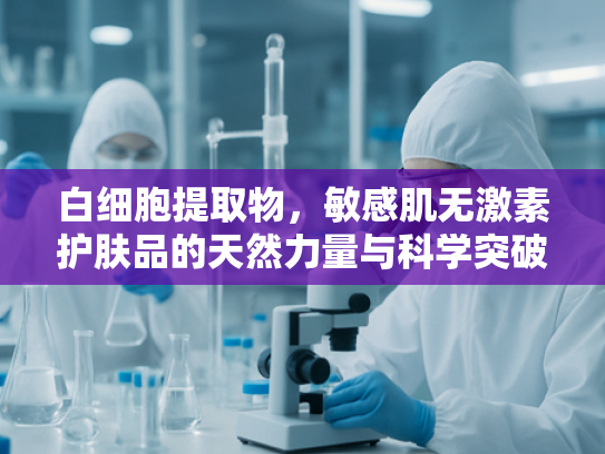 白细胞提取物，敏感肌无激素护肤品的天然力量与科学突破