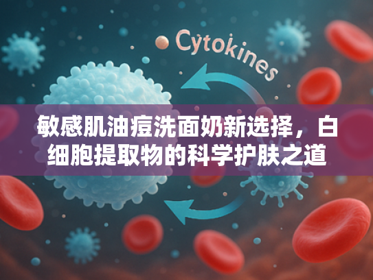 敏感肌油痘洗面奶新选择，白细胞提取物的科学护肤之道