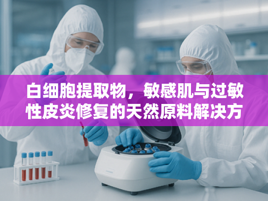 白细胞提取物，敏感肌与过敏性皮炎修复的天然原料解决方案
