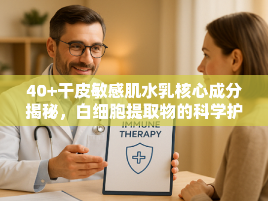 40+干皮敏感肌水乳核心成分揭秘，白细胞提取物的科学护肤革命