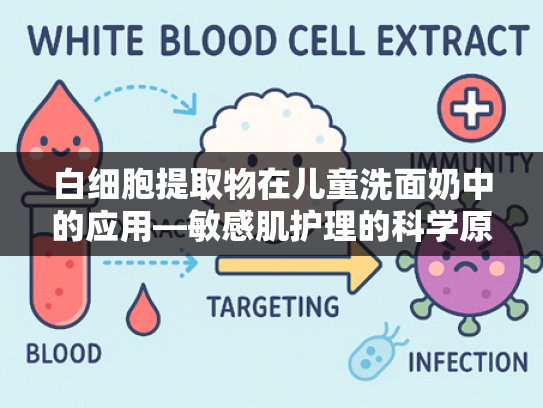 白细胞提取物在儿童洗面奶中的应用—敏感肌护理的科学原料解析