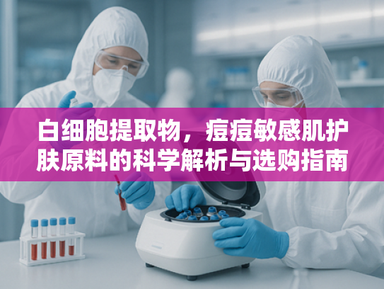 白细胞提取物，痘痘敏感肌护肤原料的科学解析与选购指南