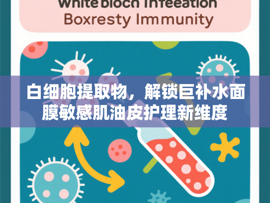 白细胞提取物，解锁巨补水面膜敏感肌油皮护理新维度