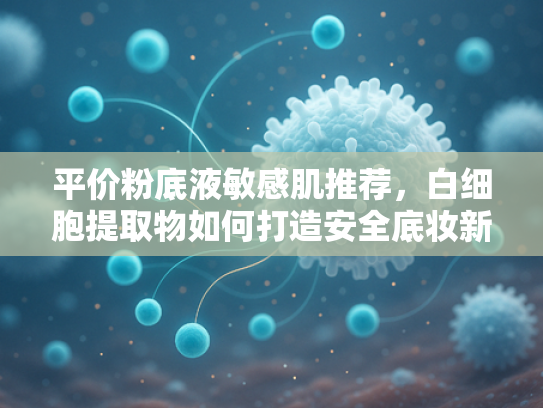 平价粉底液敏感肌推荐，白细胞提取物如何打造安全底妆新方案