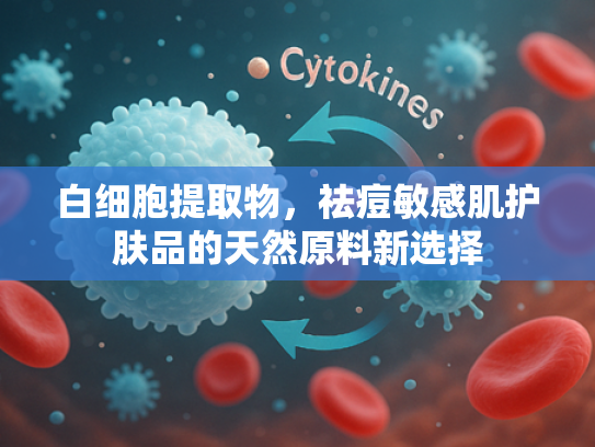 白细胞提取物，祛痘敏感肌护肤品的天然原料新选择