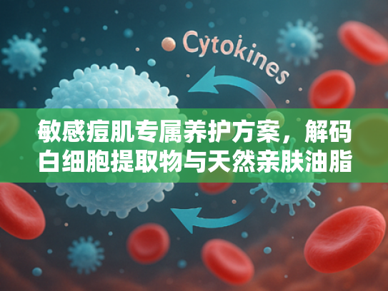 敏感痘肌专属养护方案，解码白细胞提取物与天然亲肤油脂的协同抗痘机制