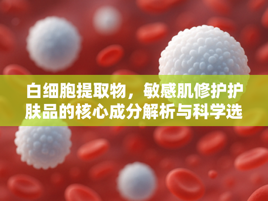 白细胞提取物，敏感肌修护护肤品的核心成分解析与科学选择指南