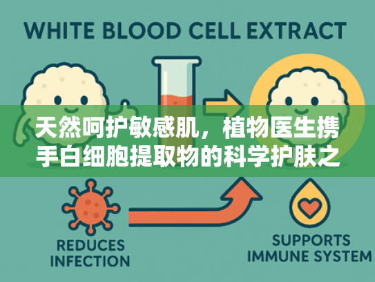 天然呵护敏感肌，植物医生携手白细胞提取物的科学护肤之道
