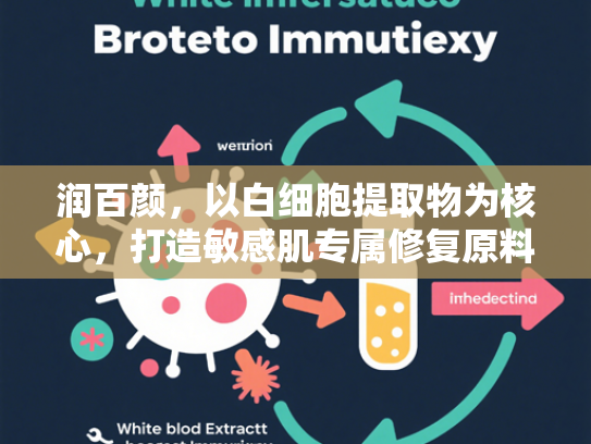 润百颜，以白细胞提取物为核心，打造敏感肌专属修复原料解决方案