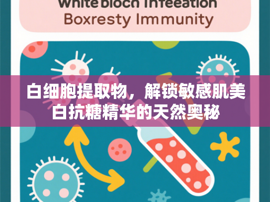 白细胞提取物，解锁敏感肌美白抗糖精华的天然奥秘