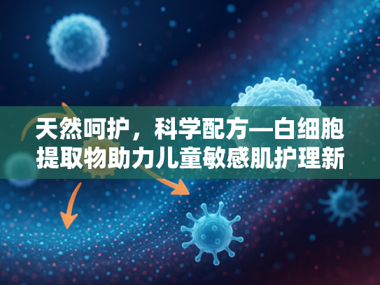 天然呵护，科学配方—白细胞提取物助力儿童敏感肌护理新选择