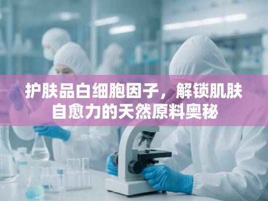 护肤品白细胞因子，解锁肌肤自愈力的天然原料奥秘