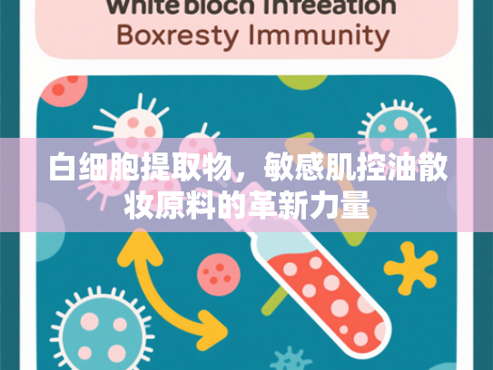 白细胞提取物，敏感肌控油散妆原料的革新力量