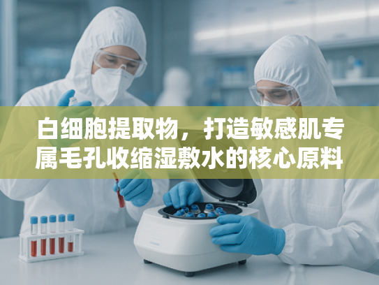 白细胞提取物，打造敏感肌专属毛孔收缩湿敷水的核心原料解析