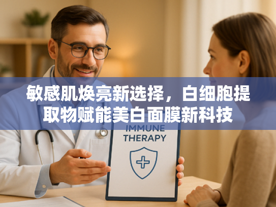 敏感肌焕亮新选择，白细胞提取物赋能美白面膜新科技