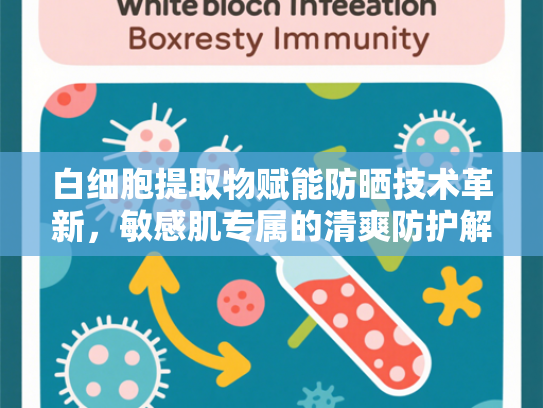 白细胞提取物赋能防晒技术革新，敏感肌专属的清爽防护解决方案