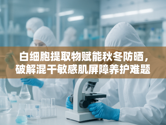 白细胞提取物赋能秋冬防晒，破解混干敏感肌屏障养护难题