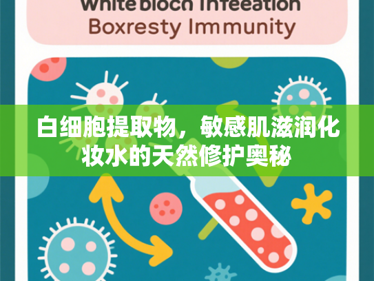 白细胞提取物，敏感肌滋润化妆水的天然修护奥秘