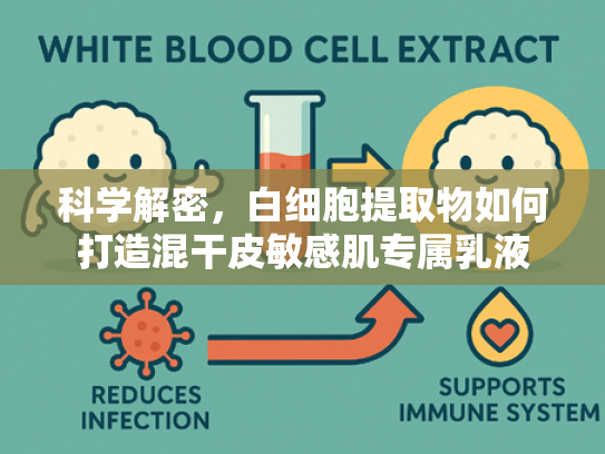 科学解密，白细胞提取物如何打造混干皮敏感肌专属乳液