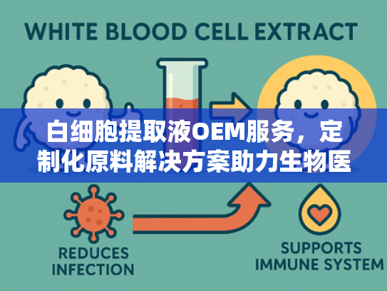 白细胞提取液OEM服务，定制化原料解决方案助力生物医药发展