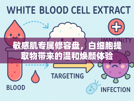 敏感肌专属修容盘，白细胞提取物带来的温和焕颜体验