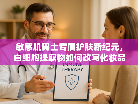 敏感肌男士专属护肤新纪元，白细胞提取物如何改写化妆品原料规则