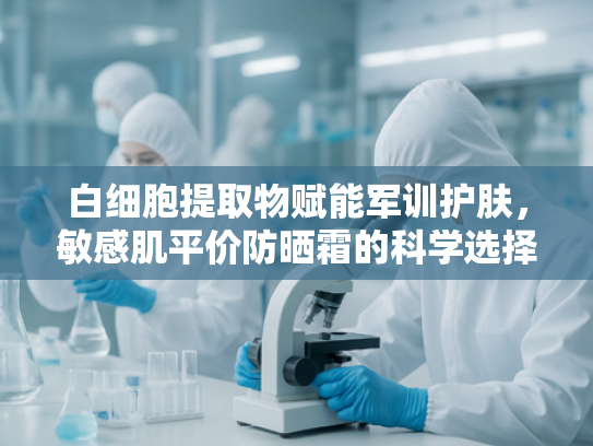 白细胞提取物赋能军训护肤，敏感肌平价防晒霜的科学选择指南