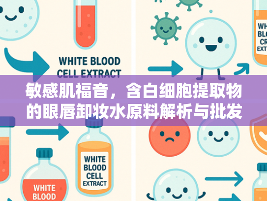 敏感肌福音，含白细胞提取物的眼唇卸妆水原料解析与批发优势
