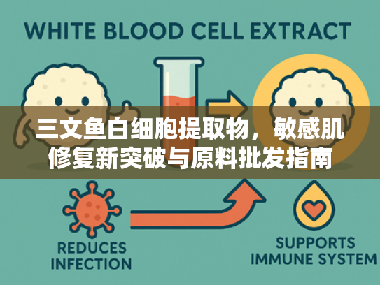 三文鱼白细胞提取物，敏感肌修复新突破与原料批发指南