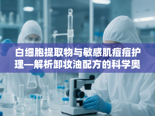白细胞提取物与敏感肌痘痘护理—解析卸妆油配方的科学奥秘