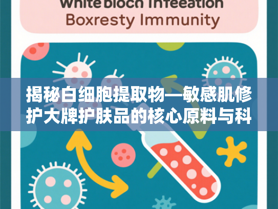 揭秘白细胞提取物—敏感肌修护大牌护肤品的核心原料与科学奥秘
