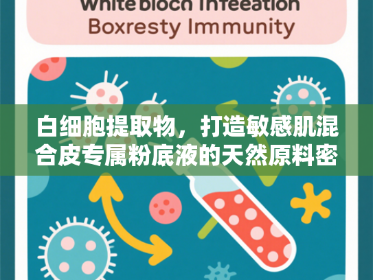白细胞提取物，打造敏感肌混合皮专属粉底液的天然原料密码