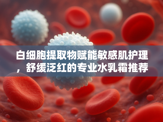 白细胞提取物赋能敏感肌护理，舒缓泛红的专业水乳霜推荐指南
