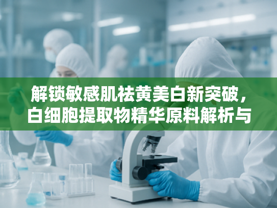 解锁敏感肌祛黄美白新突破，白细胞提取物精华原料解析与应用前景