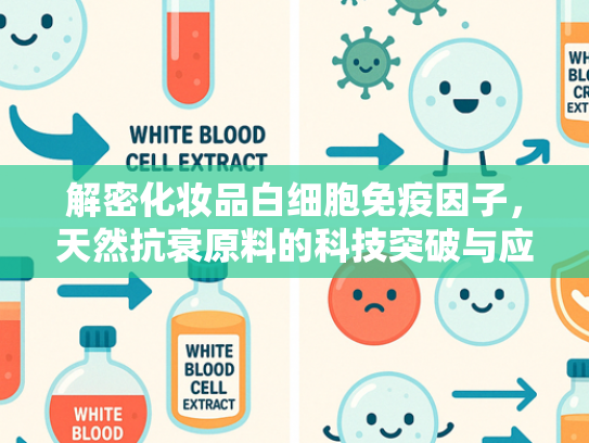 解密化妆品白细胞免疫因子，天然抗衰原料的科技突破与应用价值