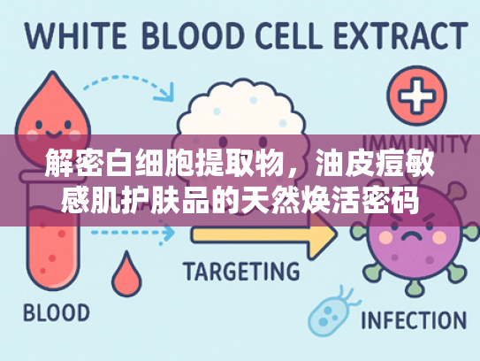 解密白细胞提取物，油皮痘敏感肌护肤品的天然焕活密码