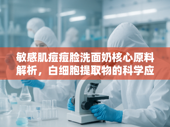 敏感肌痘痘脸洗面奶核心原料解析，白细胞提取物的科学应用与批发优势