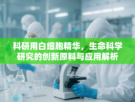 科研用白细胞精华，生命科学研究的创新原料与应用解析