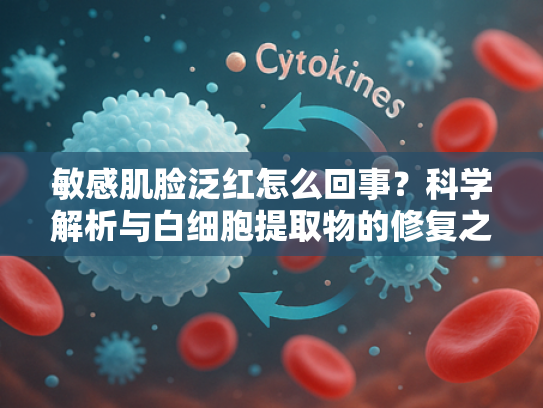 敏感肌脸泛红怎么回事？科学解析与白细胞提取物的修复之道