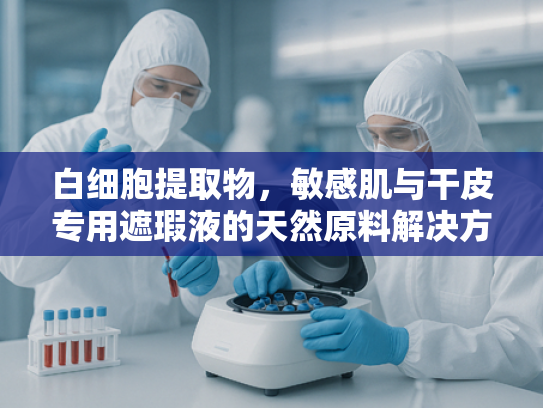 白细胞提取物，敏感肌与干皮专用遮瑕液的天然原料解决方案