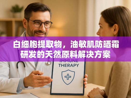 白细胞提取物，油敏肌防晒霜研发的天然原料解决方案
