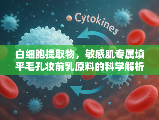 白细胞提取物，敏感肌专属填平毛孔妆前乳原料的科学解析与创新应用