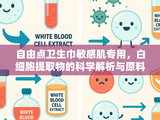 自由点卫生巾敏感肌专用，白细胞提取物的科学解析与原料优势