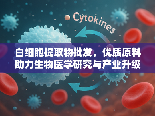 白细胞提取物批发，优质原料助力生物医学研究与产业升级